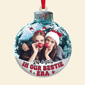 Custom Photo Gifts For Friends Christmas Ornament 01tgtn170924 Bestie Era - Ornament - GoDuckee