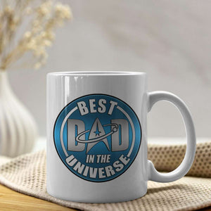 Best Dad in the universe - 02htpo090623hh Personalized Coffee Mug - Coffee Mug - GoDuckee