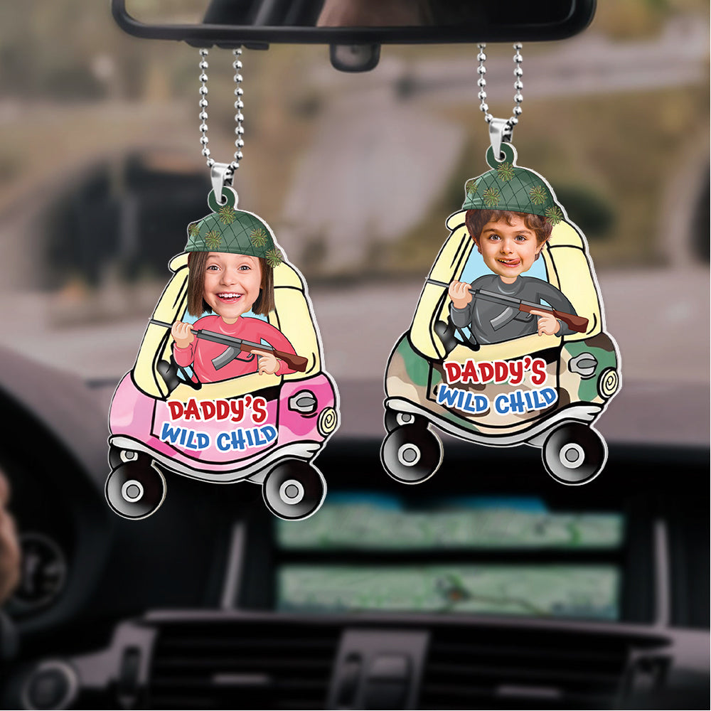 Personalized Gifts For Dad Car Ornament 01topu230224 Father's Day - Ornaments - GoDuckee