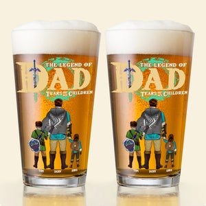 Personalized Gifts For Dad Beer Glass 02QHDT080524HG Father's Day - Drinkware - GoDuckee