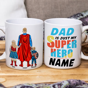 Personalized Gifts For Dad Coffee Mug Dad Is The Best 031TOQN240325PA - Coffee Mug - GoDuckee