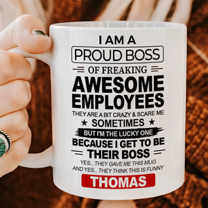 Personalized Gifts For Boss Coffee Mug 03acpu101224 - Coffee Mug - GoDuckee