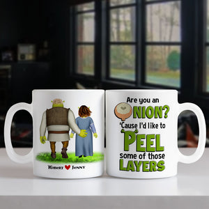 Loving Couple, Personalized Coffee Mug, Gifts For Couple, Gift For Birthday, 01napo060723hh - Coffee Mug - GoDuckee