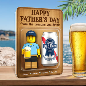 Best Dad Ever Reward Acrylic Plaque - Personalized Gifts For Father 01NAQN260425 - Shaped Plaques - GoDuckee