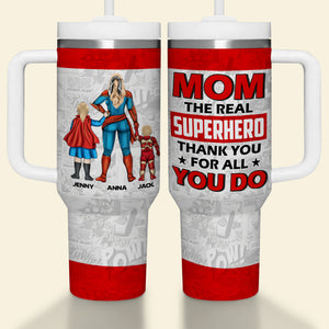 Personalized Gifts For Mom Tumbler The Real Superhero 04ohtn180324pa - Tumbler Cups - GoDuckee