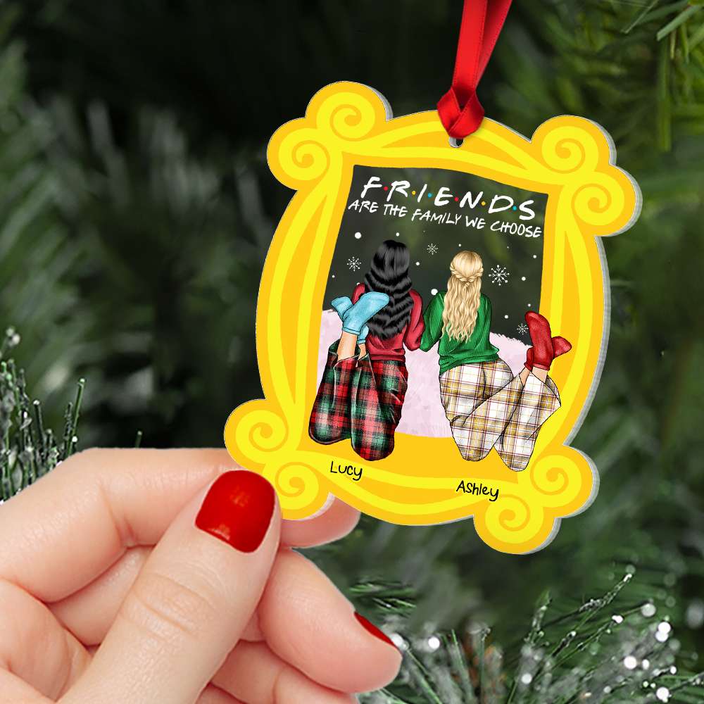 Friends The Family We Choose 02nahn201123tm Personalized Acrylic Ornament - Ornament - GoDuckee