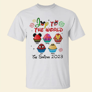 Joy To The World, Personalized 02TOTN021123QN Shirt, Christmas Gift For Family - Shirts - GoDuckee