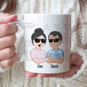 Look At You Landing My Mom, Personalized Mug 02natn310523hh - Coffee Mug - GoDuckee