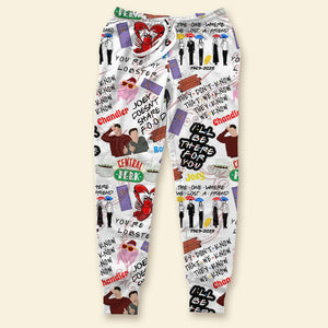 Personalized Gifts For Movie Lover Joggers Sweatpants 04OHDT041224 - Shorts and Pants - GoDuckee