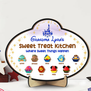 Personalized Gifts For Grandma Wood Sign Sweet Treat Kitchen 04HUDT290224 - Wood Signs - GoDuckee