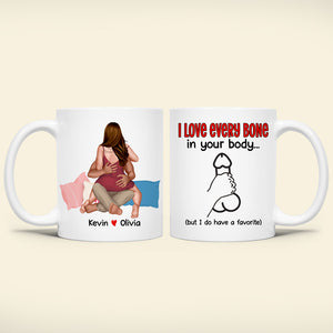 Personalized Gifts For Couple Coffee Mug I Love Every Bone In Your Body - Coffee Mugs - GoDuckee