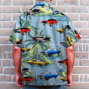 Custom Photo Gifts For Classic Car Lover Hawaiian Shirt 03DGMH050724 - Hawaiian Shirts - GoDuckee