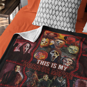 Halloween Gifts For Horror Movie Fans Blanket 01acxx280824 - Blanket - GoDuckee