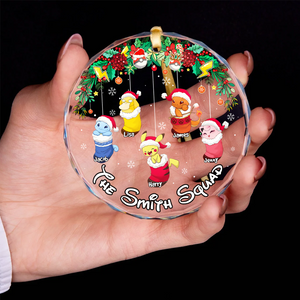 Personalized Gifts For Family Christmas Ornament 04acpu071024 - Ornament - GoDuckee