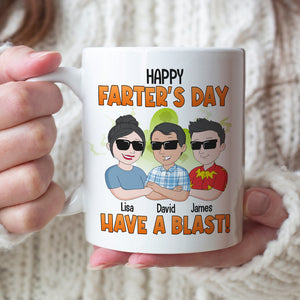 Dad Farter's Day White Mug 01dntn310523hh - Coffee Mug - GoDuckee