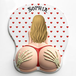 Husband Property 3D Mouse Pad With Armrest - Personalized Gifts For Husband 03ohtn191225 - Mouse Pads - GoDuckee