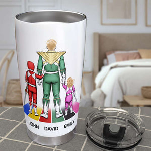 Nutrition Facts, Gift For Dad, Personalized Tumbler, Dad And Kids Tumbler, Father's Day Gift 07DNHN130523HH - Tumbler Cup - GoDuckee