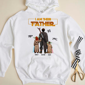 Galaxy Father Personalized T-shirt, Hoodie, Sweatshirt - 01qhhn240423hh - Shirts - GoDuckee