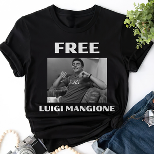 Gifts For Luigi Mangione Shirt Free Luigi Mangione 05ACXX111224 - Shirts - GoDuckee