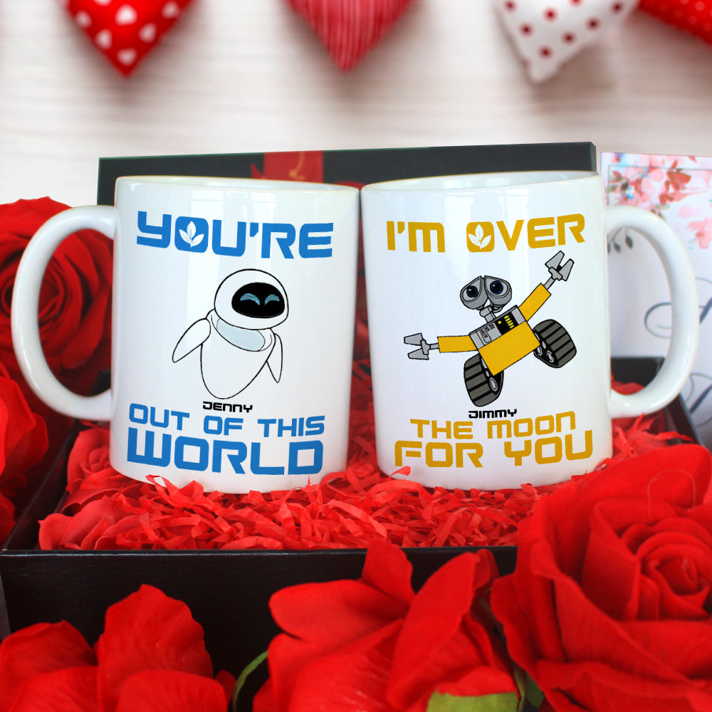 Couple 02htpo120723, Personalized Couple White Mug Set - Coffee Mug - GoDuckee