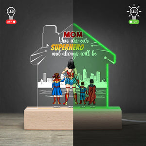 We Love You Mom Personalized Mom LED Light 03NAPU090124TM - Led Night Light - GoDuckee