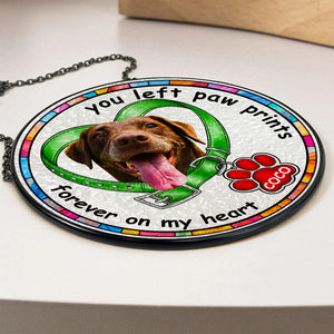 Custom Photo Gifts For Pet Lovers Stained Glass 04ACDT080824 - Ornament - GoDuckee