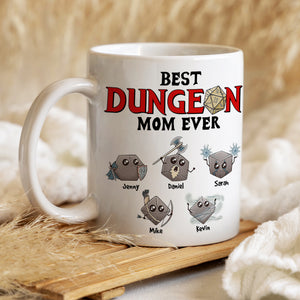 Personalized Gifts For Mom Coffee Mug Best Dungeon Mom Ever 04KAHN130324 - Coffee Mugs - GoDuckee