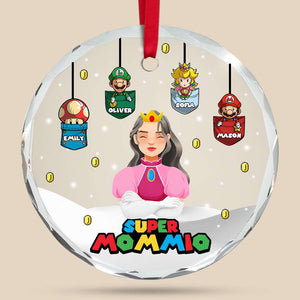 Personalized Christmas Gifts For Mom Crystal Ornament 05KAMH230924PA - Ornament - GoDuckee