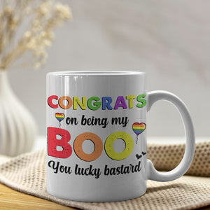 Couple Congrats On Being My Boo 01htpo090623hh Personalized Coffee Mug - Coffee Mug - GoDuckee