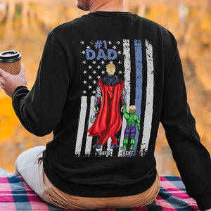 Number One Daddy TT Personalized Tshirt, Hoodie, Sweatshirt 01ACQN190423TM - Shirts - GoDuckee