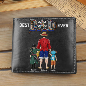 Personalized Gifts For Dad PU Leather Wallet 07QHQN040524PA Father's Day - PU Leather Wallet - GoDuckee