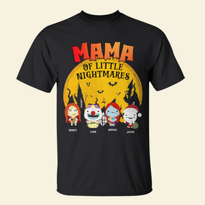 Personalized Halloween Gifts For Mom Shirt, Little Nightmare 02kapu110924 GRER2005 - Shirts - GoDuckee