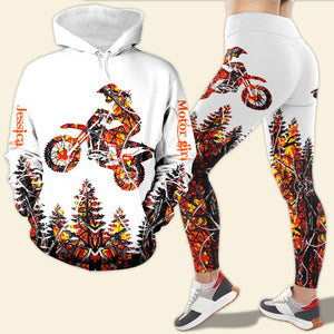 Personalized Gifts For Motocross Lovers Set Hoodie & Leggings 03acdt301024 - AOP Products - GoDuckee