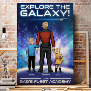 Explore The Galaxy-TT-02htqn180523hh Personalized Canvas Print - Poster & Canvas - GoDuckee