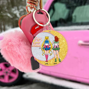 Personalized Gifts For Friends Keychain Super Besties 04HTHN190224HH - Keychains - GoDuckee