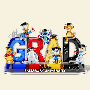 Cartoon Graduation Plaque - Personalized Gifts For Graduates 02ohpu260525 - Shaped Plaques - GoDuckee