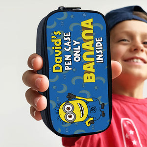 Personalized Gifts For Kid, Back To School Cartoon Pencil Case 04todc110724 - Pencil Case - GoDuckee