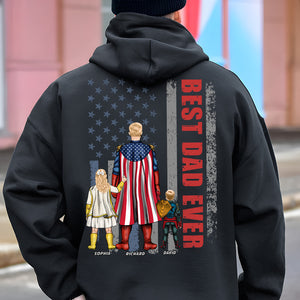 Personalized Gifts For Dad Shirt 02acqn120424hg Best Dad Ever - Shirts - GoDuckee