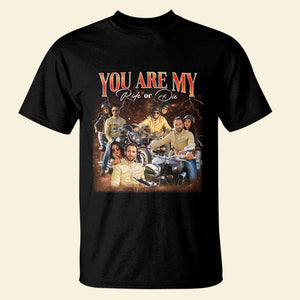 You Are My Ride Or Die, Personalized Shirt, Gifts For Motorcycle Couple 02NAPU251223 - Shirts - GoDuckee
