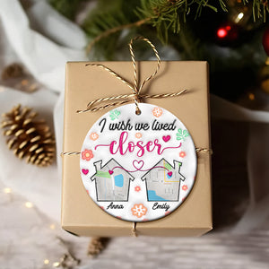 Personalized Gifts For Besties Christmas Ornament 02PGQN231024 - Ornament - GoDuckee