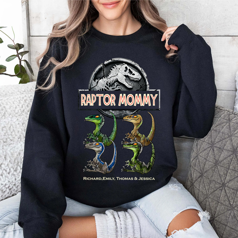 Personalized Gifts For Dinosaur Mom Shirt 01HUDT120325 - Shirts - GoDuckee