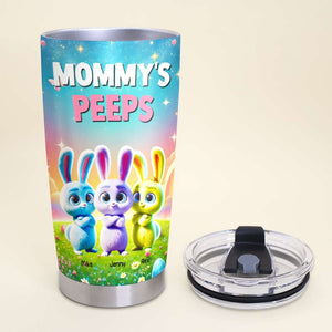 Personalized Gifts For Grandma Easter Day Tumbler Grandma's Bunny Peeps 032TGMH070325 - Tumbler Cup - GoDuckee
