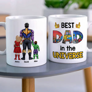 The Best Dad Personalized Coffee Mug DR-WHM-02QHHN130523TM - Coffee Mug - GoDuckee
