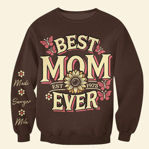 Personalized Gifts For Mom Shirt Best Mom Ever 02ACDT040325 - AOP Products - GoDuckee