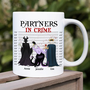 Partners In Crime, Gift For Bestie, Personalized Mug, Villain Friends Squad Mug 07NAHN060723TM - Coffee Mug - GoDuckee