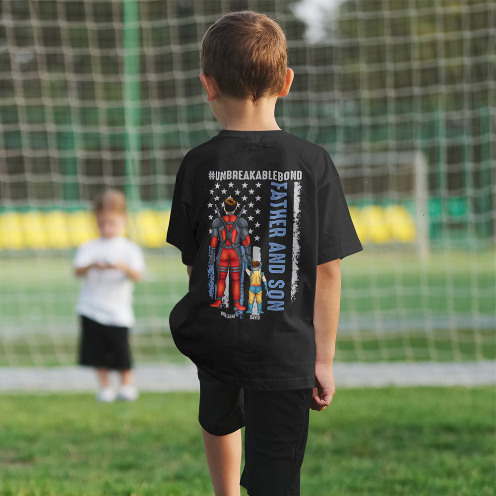 Personalized Gifts For Dad Shirt Unbreakable Bond Father And Son 06acdt250324pa - 2D Shirts - GoDuckee