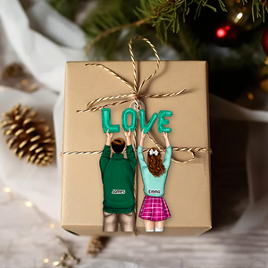 Personalized Gifts For Couple Christmas Ornament 02acpu131124 - Ornament - GoDuckee