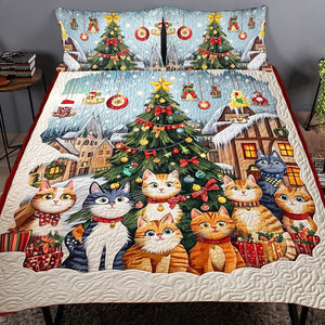 Personalized Gifts For Cat Lovers Quilt Bed Set 03acqn051124 Christmas Gift - Blanket - GoDuckee