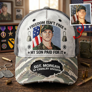 Military Served Member Support Classic Cap, Personalized Gifts For Veteran Families 04qhtn260526 - Caps - GoDuckee