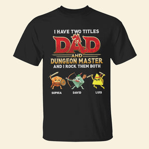 I Have Two Titles And I Rock Them Both-01natn300523 Personalized Shirt - Shirts - GoDuckee